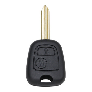 <span class=keywords><strong>Coque</strong></span> de clé télécommande à 2 boutons, housse de clé de voiture intelligente, couvercle de clé Fob SX9 lame non coupée pour citroën <span class=keywords><strong>Saxo</strong></span> Xsara Picasso Berlingo - Product Image 1