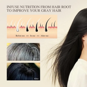 Usine En Gros Croissance Des Cheveux Naturel Vegan Shampooing Barre Assombrissement Des Cheveux Noir Polygonum Savon - Product Image 4