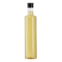 Bouteille d'huile vide en plastique de qualité alimentaire de 750 ml, épaissie, pour huile de colza, sauce soja, vin de riz jaune, vinaigre, transparente - Vente en gros