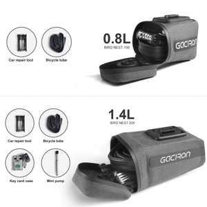 GACIRON Bird Nest-100 / 200 尾灯磁性安装后灯包马鞍包带智能自行车 0.8L / 1.4L 大容量 - Product Image 5