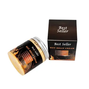Crème Amincissante au Gingembre Bio Marque Blanche pour Brûler la Graisse du <span class=keywords><strong>Ventre</strong></span>, Perdre du Poids <span class=keywords><strong>et</strong></span> Remodeler le Corps, Crème Chauffante - Product Image 3