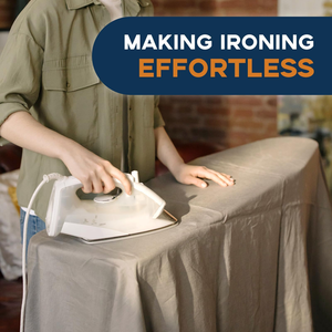 Sturdy Standing Ironing <b>Table</b> Heat Resistant Padded Ironing Board Portable Foldable Space Saving Ironing Rack with Iron Rest - Product Image 5