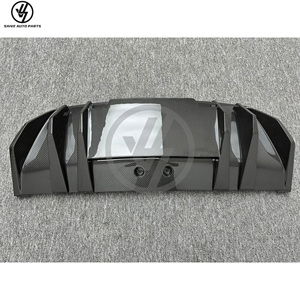Diffuseur arrière en fibre de carbone sèche style Vorstein pour Audi R8 2016-2018, lèvre arrière en carbone, pièces de carrosserie, diffuseur en carbone - Product Image 6