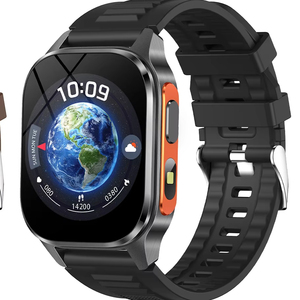 Reloj Inteligente G300S para Adultos con GPS y Bluetooth, Pantalla TFT <span class=keywords><strong>de</strong></span> 2.01 Pulgadas, 240*296, 460 mAh, Resistente al Agua IP68, Reloj Inteligente Deportivo para Fitness, Negro, Naranja, Marrón, Correa H, Aplicación - Product Image 1