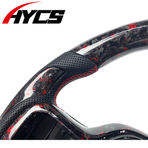 Volant <span class=keywords><strong>sport</strong></span> personnalisé en fibre de carbone pour <span class=keywords><strong>Ford</strong></span> Raptor <span class=keywords><strong>F</strong></span>-<span class=keywords><strong>150</strong></span> F150 <span class=keywords><strong>XLT</strong></span> F250 2024, accessoires intérieurs de voiture, mise à niveau, style racing - Product Image 4