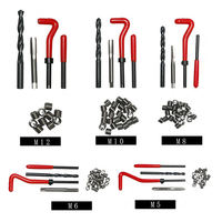Kit de réparation de filetage métrique en acier inoxydable, jeu de tarauds et de filières pour la réparation de camions automobiles