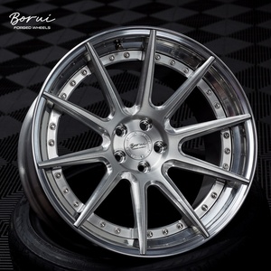Borui 2 mảnh T6061 hợp kim đánh bóng bánh xe kích thước 5x112 5x120 18 19 <span class=keywords><strong>20</strong></span> 22 inch GT-S/<span class=keywords><strong>FS</strong></span> phong cách cho xe khách M3 M4 G20 G21 G22 - Product Image 1