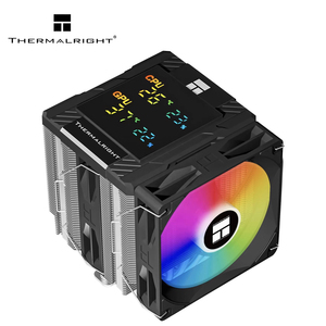 Thermalright 120นักฆ่าไร้รอยต่อระบบดิจิทัล ARGB สีดำ CPU แอร์คูลเลอร์6ท่อทำความเย็นคอมพิวเตอร์ CPU - Product Image 1