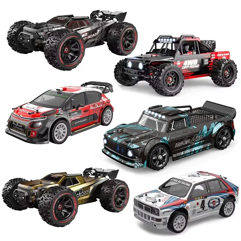 2024 Mjx Hyper Go 14301 14302 Rc Auto 'S 4wd Borstelloze 14210 Hoge Snelheid Lichten Rc Drift Raceauto 1/14 Off-Road 42Km/U Voor Volwassenen