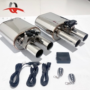 Valvola di Scarico Regolabile per Controllo del Rumore Personalizzato Silenziatore di Scarico Universale con Telecomando e Due Uscite - Product Image 2