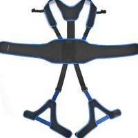 Sangle de protection lombaire en tissu élastique léger pour les muscles et les os, exosquelette respirant à dégagement rapide, équipement de soutien tout au long de la journée