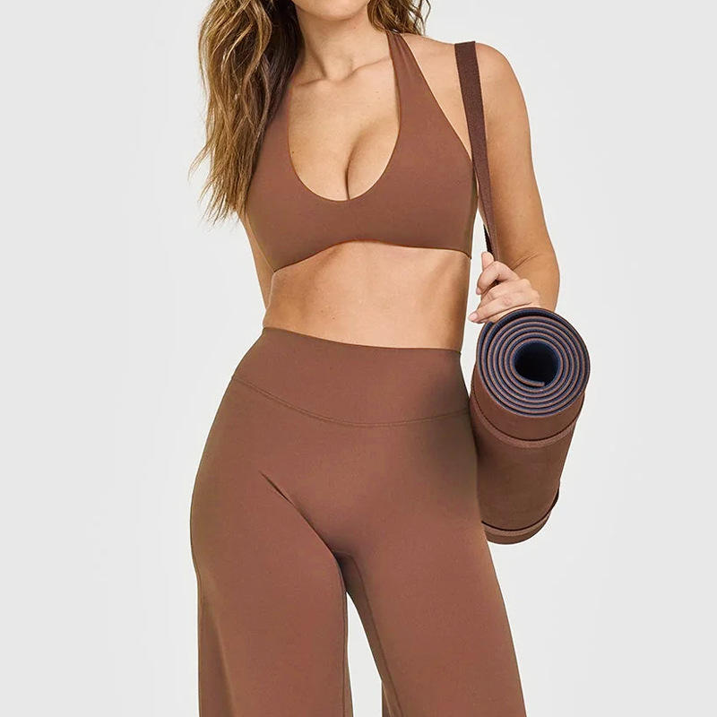 บรา-แดงน้ำตาล