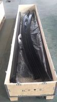 Auvent moderne pour deux voitures, double carport, imperméable, résistant aux UV, norme ignifuge B1, tissu PVC, revêtement anti-eau