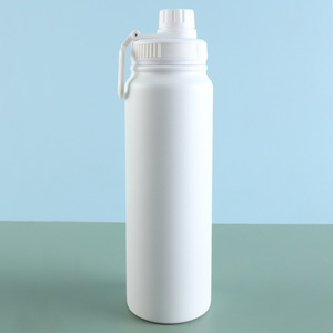 2024 Custom Style Portable <b>Double</b>-<b>walled</b> Vacuum Flask Powder Coated Leakproof Screw Lid Thermal Insulated Drink - Product Image 4