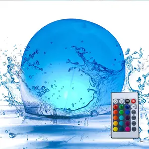 factory hot sale inflatable LED ball beach ball for pool party