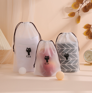 Bolsa de Almacenamiento Impermeable de Nailon con Cordón de Tela, Diseño Personalizado - Product Image 6