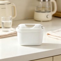 Cartouche filtrante de rechange pour pichet d'eau domestique – Élimination des PFAS/PFOA/PFOS, réduction du calcaire et du chlore, installation facile, conforme LFGB