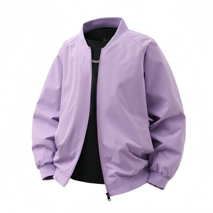 Veste bomber pour homme, nouvelle collection printemps-automne, style décontracté tendance, style simple, veste à fermeture éclair, fabricant de vestes, vente en gros personnalisée - Product Image 4