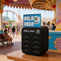 Nouvelle borne de partage de batteries externes intelligentes 4G WiFi à 8 emplacements 2026 avec station de recharge et paiement par code QR
