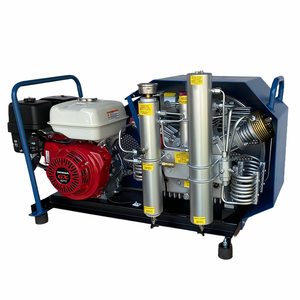 <span class=keywords><strong>Compresseur</strong></span> d'air respiratoire à haute pression YiBang 5,1 kW 7 CV 300 bars 265 L/min, alimenté par moteur à essence, 380 V, pour la <span class=keywords><strong>plongée</strong></span> sous-marine - Product Image 4