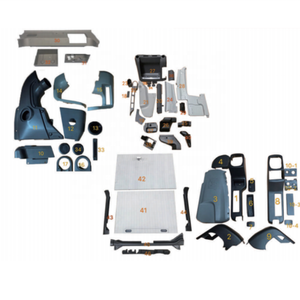 แผงตกแต่งภายในห้องโดยสารรถขุด สำหรับ Doosan Daewoo Hyundai Carter <span class=keywords><strong>Hitachi</strong></span> Komatsu Sany - Product Image 4