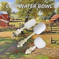Nouvelle Abreuvoir Automatique MUHE pour Bétail avec Valve à Flotteur à Bille en Plastique et Composants Essentiels pour Réservoir d'Eau Agricole