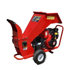 Broyeur de branches autopropulsé haute puissance pour vergers et vignobles, broyeur de branches d'arbres pour l'aménagement paysager communautaire, moteur central pour le broyage de la paille - Product Image 1