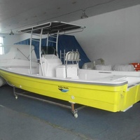 Fadliya — bateau de pêche en fibre de verre, 7.6m, ouvert