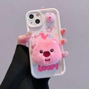 Custodia personalizzabile per telefono in TPU con Design <span class=keywords><strong>rosa</strong></span> castoro da 16PPRO per 12/<span class=keywords><strong>11</strong></span> <span class=keywords><strong>iPhone</strong></span> graziosa morbida <span class=keywords><strong>Cover</strong></span> Mobile - Product Image 4