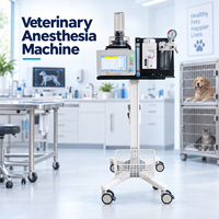 Ventilateur OliveVet, équipement d'anesthésie respiratoire mobile et portable, distributeur, fournisseur, utilisation en clinique, machine d'anesthésie vétérinaire