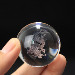 Mini Dragon-bola <span class=keywords><strong>de</strong></span> cristal para <span class=keywords><strong>grabado</strong></span> 3D, Bola <span class=keywords><strong>de</strong></span> <span class=keywords><strong>cuarzo</strong></span> transparente, esferas <span class=keywords><strong>de</strong></span> cristal, artesanal - Product Image 5