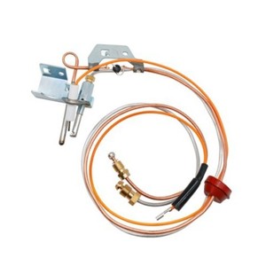Kit d'accessoires pour chauffe-eau instantané au gaz 9003542, tuyau métallique avec valve pour installation encastrée - Product Image 2