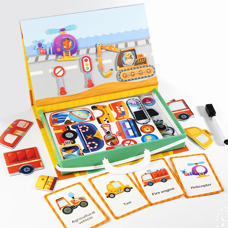 Read to Ship Magnetic Educational Puzzles Toys Jigsaw Board Magnets EVA Eco-Friendly Toys