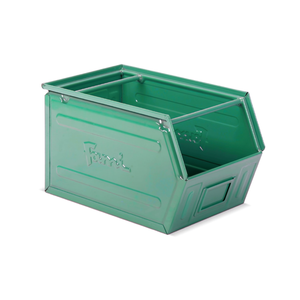 Conteneur métallique Fami Fami 4A5 42L 300x520x300mm Vert Ral6011 Boîte de rangement en acier grillagé - Product Image 3