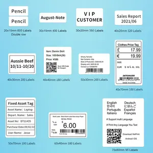 <span class=keywords><strong>Mini</strong></span> <span class=keywords><strong>Impresora</strong></span> portátil de 20-58mm <span class=keywords><strong>Impresora</strong></span> térmica inalámbrica portátil para imprimir etiquetas de joyería Etiqueta de precio Etiqueta de nombre - Product Image 6