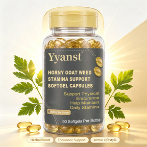 Extrait naturel de Horny Goat Weed en gélules molles 800mg 90 pièces – Complément énergétique à base de plantes pour soutenir la résistance physique des hommes actifs – OEM - Product Image 3