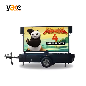 Yake P4 P5 kỹ thuật số biển <span class=keywords><strong>LED</strong></span> biển quảng cáo cho Xe đồ họa <span class=keywords><strong>LED</strong></span> di động Trailer di động quảng cáo <span class=keywords><strong>LED</strong></span> hiển thị - Product Image 5