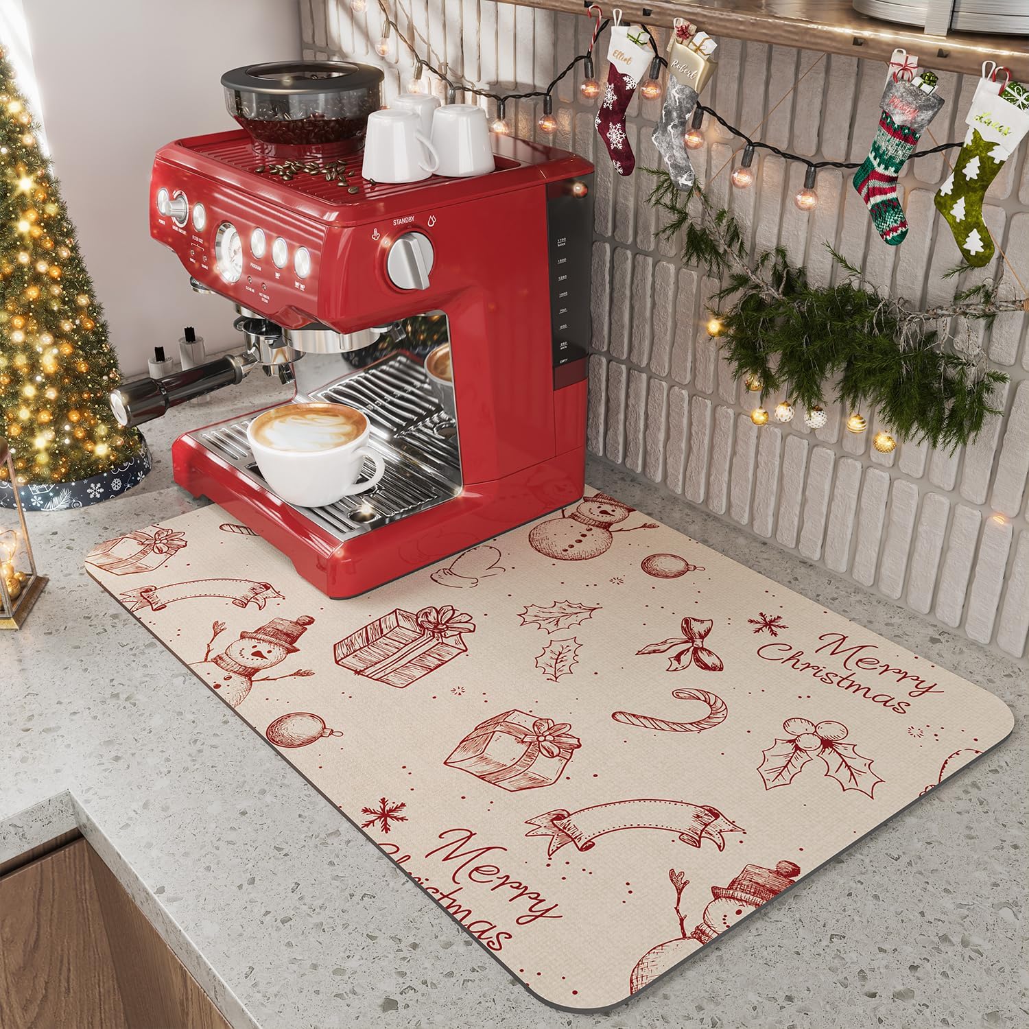 Beige navideño