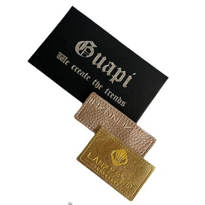 Etiqueta de Cuero con Logotipo de Marca Personalizado, Insignia de Cuero Grabada, Parche de Cuero PU para Ropa/<span class=keywords><strong>Jeans</strong></span>/Mantas/Tela Vaquera - Product Image 5
