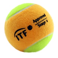 Ama Sport Factory 50% Balle de tennis pour enfant à basse compression Balles de tennis de plage personnalisées avec feutre acrylique