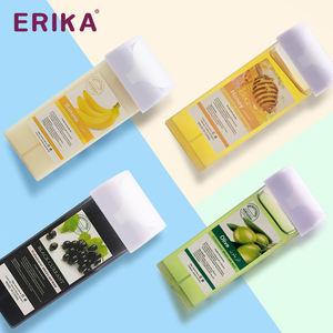 Chocolat professionnel parfumé 100g rouleau sur cartouches de <span class=keywords><strong>cire</strong></span> formule douce <span class=keywords><strong>cire</strong></span> dépilatoire pour l'utilisation de l'épilation à la maison de Salon - Product Image 6