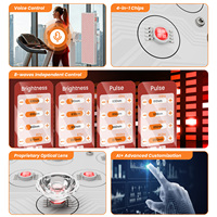 Panel de Terapia de Luz Roja de Grado Clínico con Cuatro Chips, Control por Voz con IA, 8 Longitudes de Onda, 1060nm, Bajo EMF, Máquina de Terapia de Luz Infrarroja
