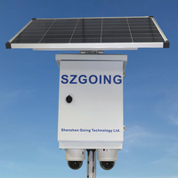 SZGOING Site CCTV 24 Hour Recording Outdoor WiFi Motion Detect Two-Way Audio Night Vision Solar Powered Security Camera System
