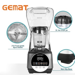 Hiệu Suất Cao Tiếng Ồn Thấp Máy Xay Sinh Tố Mạnh Mẽ Đa Chức Năng Màn Hình Cảm Ứng Kỹ Thuật Số Máy Xay Sinh Tố Và Juicers Thực Phẩm Trái Cây Smoothies <span class=keywords><strong>Mixer</strong></span> - Product Image 5