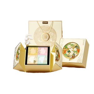 Cosmetic Packaging Box Custom Light Luxury Color Gift Box Souvenir Box Bulk Logo Printing White <strong>Cardboard</strong> <strong>Model</strong> 003 Zhejiang - Product Image 1