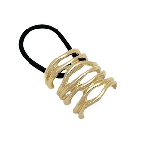 Mode Europe et amérique haut noir élastique métal <span class=keywords><strong>cheveux</strong></span> cordes alliage métal géométrique U forme attaché bande <span class=keywords><strong>de</strong></span> <span class=keywords><strong>cheveux</strong></span> queues <span class=keywords><strong>de</strong></span> <span class=keywords><strong>cheval</strong></span> pour les femmes - Product Image 4