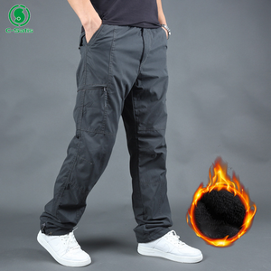 <span class=keywords><strong>Pantaloni</strong></span> Cargo Invernali da <span class=keywords><strong>Uomo</strong></span>, Impermeabili, <span class=keywords><strong>Foderati</strong></span> in Pile, Spessi, con Tasche Multiple per Attività all'Aperto - Product Image 5