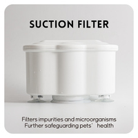 Fuente de Agua Automática, Duradera y Lujosa para Mascotas, Perros y Gatos, 4L de Gran Capacidad, Ultra Silenciosa, con Pantalla LCD y Ajuste de Tiempo, 2000mAh