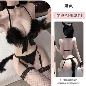 Sous-vêtements de lapin de Noël sexy Jeu de rôle Lingerie de Noël amusante du Nouvel An pour femmes - Product Image 6