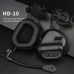 Casque tactique style 5.0 étanche en ABS pour la <span class=keywords><strong>chasse</strong></span> et le tir en extérieur, sans réduction <span class=keywords><strong>de</strong></span> bruit ni fonction <span class=keywords><strong>de</strong></span> capture sonore - Product Image 4